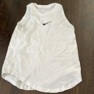 nike white top